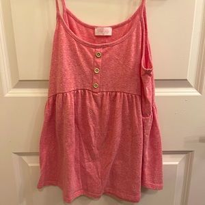 Pink Lily Tank Top